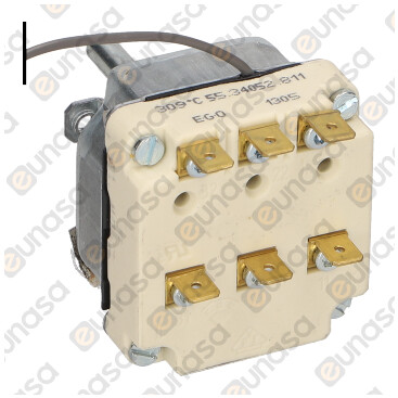 Oven Thermostat 75°C/295°C 16A 400V