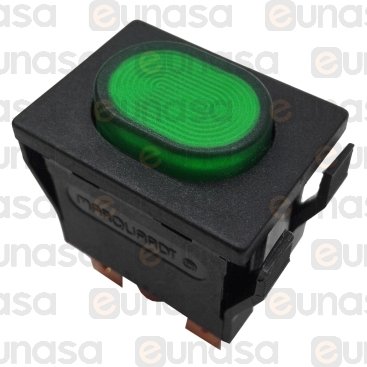 Green Switch 30x22mm 230V GS-83/GS-83M/GS-102