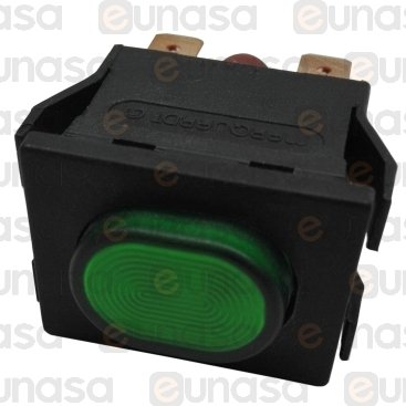 Green Switch 30x22mm 230V GS-83/GS-83M/GS-102
