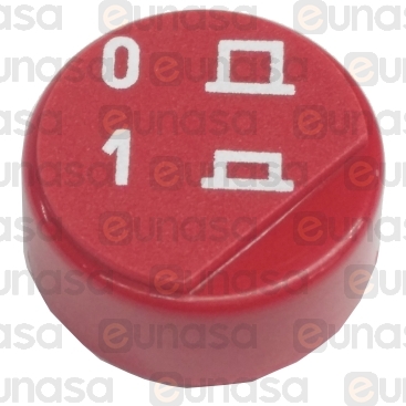 Botón Interruptor Ø23mm Posición 0-1