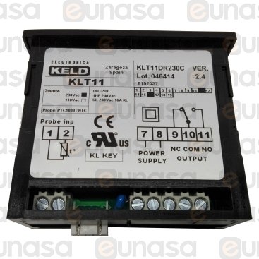 1 Relay Thermostat 16A 230V PTV/NTC