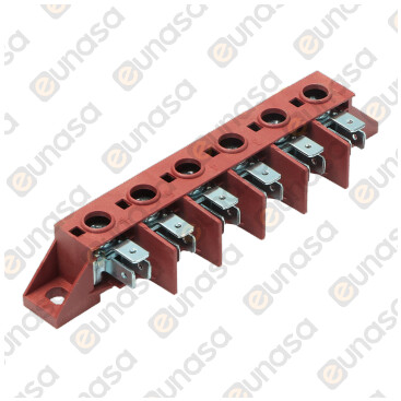 6 Connections Terminal Block 40A 450V