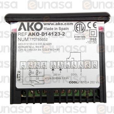 Thermostat 1RELE 230V AKO-D14123-2