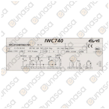 Digital Thermostat IWC740