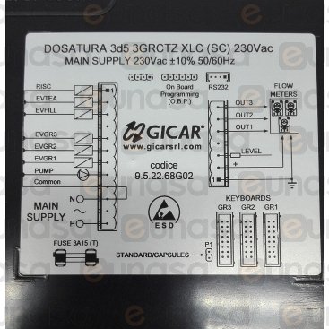 Centralita Electrónica 3d5 3GRCTZ Xlc (SC) 2