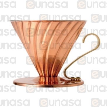 Copper V60 Drip Cone 1-4 Cups