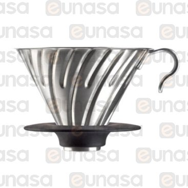 Silver St Steel V60 Drip Cone 1-4 Cups