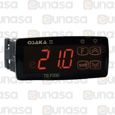 2 Relays Digital Thermostat 100/230V Ts F200