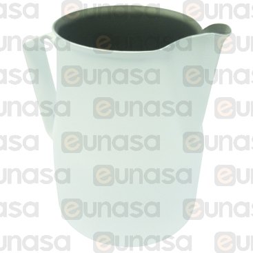Vaso Latte Professionale Inox Bianco 0.75L