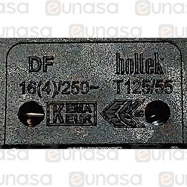 Interruptor Rojo 30x11mm 230V Unipolar