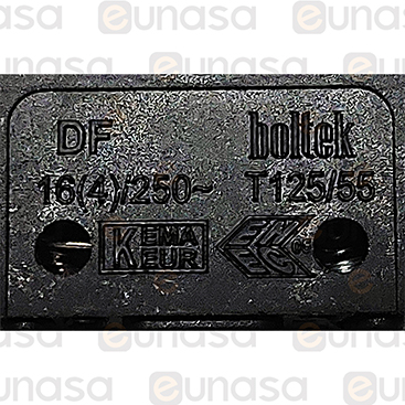 Interruptor Verde Unipolar 230V 16A 30x11mm