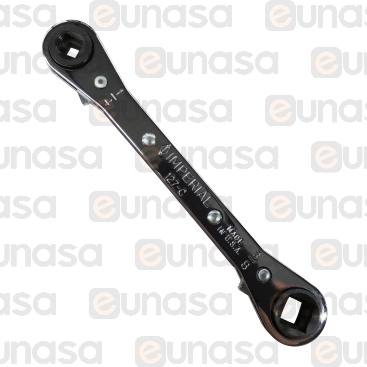 Squared Shape Ratchet Wrench W/STRAIGHT Handl