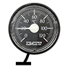 Termometro Ø40mm 0 / 120ºC Nero Capillare 150