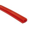 Burlete Silicona Rojo 18x14.5mm (1 metro)