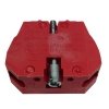 Bloque Contact Ø22mm Rouge L=74mm 1NC 1 Polo