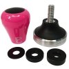 Tamper Ø58mm Neon Pink  With Flat Base