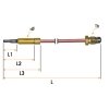 Thermocouple For Patio Heater Flamme