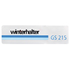 Winterhalter GS215 Logo Plate 127x35x0.18mm