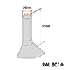 Angle Coupling RAL9010