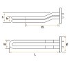 1 Group Heating Element 2000W 230V