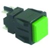 Green Bipolar Switch 230V 30x22mm