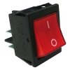Luminous Bipolar Red Switch 230V 30x22mm