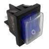 Blue Switch 30x22 230V With Cover