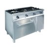 3 Burners Gas Cooking Range W/OVEN+CABINET