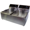 Electric Counter Top Fryer 6+6L 5kW 230V