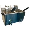 Electric Fryer 8+8L 2x3250W 230V With Tap Eco