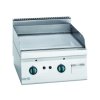 2 Zone Countertop Gas Hard Chrome FRY-TOP 7kW