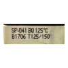 Thermostat SP-041 Bq 125ºC