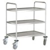 3 Shelves St Steel Cart 880x580x1015mm
