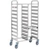 2x10 Level Rack Trolley F/SELF-SERVICE Trays