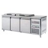 St Steel 3-DOOR Refrigerated Table For Salads