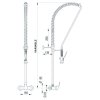 Wall Mount Mixer Tap H/C Water PRE-RINSE Unit