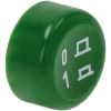 Botón Ø25mm Interuptor Verde 0-1