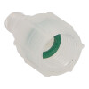 Plastic Adapter 5/16 Sae Leak Sealer Green