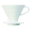 White Ceramic V60 Drip Cone 1-4 Cups