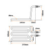 Fryer Heating Element 2500W 230V