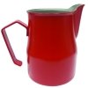 Vaso Latte Professionale Rosso Inox 0,75L