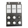 White Light Electronic Button Panel 230V G6