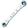 Squared Shape Ratchet Wrench W/STRAIGHT Handl
